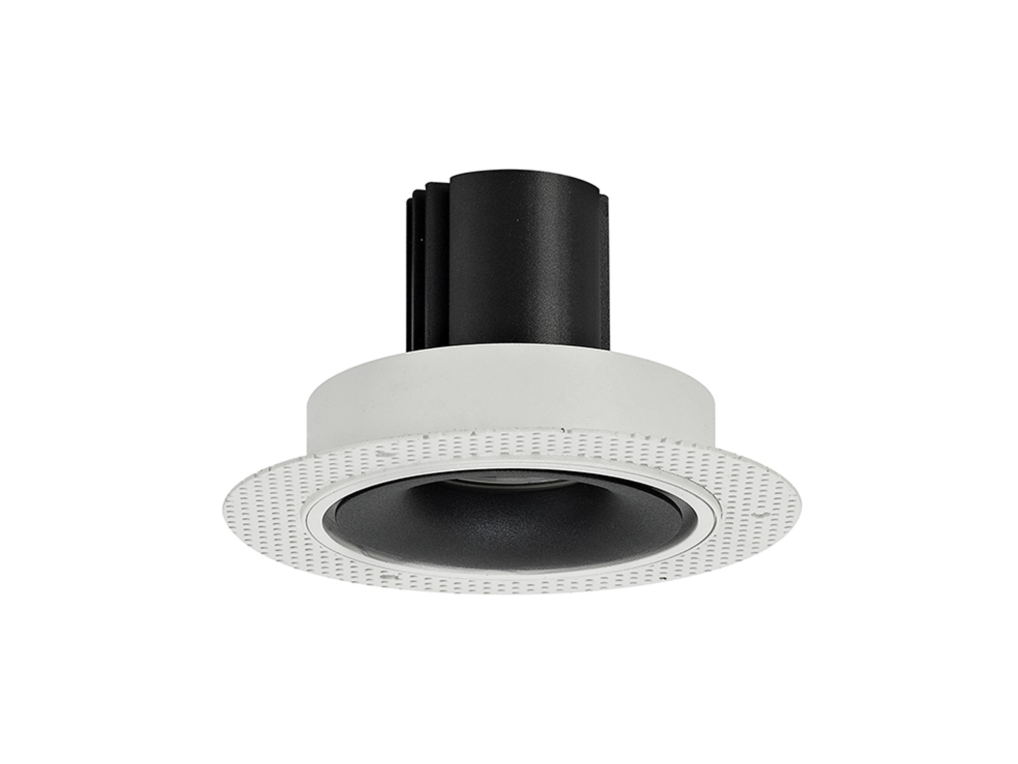 DM202072  Bolor T 9 Tridonic Powered 9W 2700K 770lm 24° CRI>90 LED Engine White/Black Trimless Fixed Recessed Spotlight, IP20